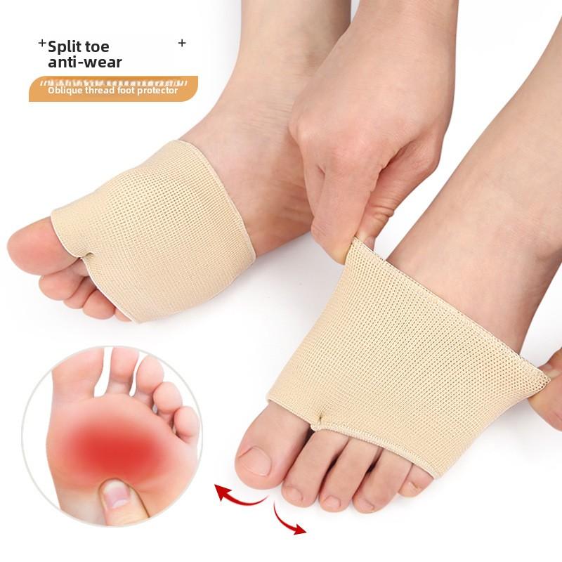 Nouveau Protecteur d'Orteil Oblique, Éversion de l'Hallux, Séparateur d'Orteils Épais et Doux, Talons Hauts, Coussinet d'Avant-Pied Anti-Usure