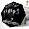 Rammstein Automatic Open/Close Umbrella   Compact Travel Umbrella, 8 Rib Heavy Duty Construction, Ideal Gift, 187