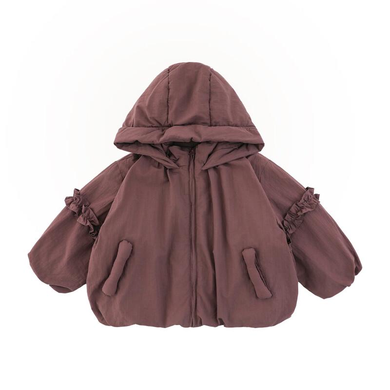 Girls Hooded Warm Padded Winter Jacket 120cm