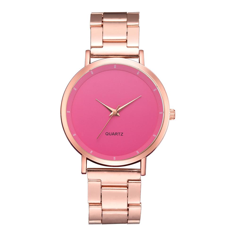 Women Watch Fashion Rose Gold Bracelet Watches Simple Stainless Steel Ladies Watch Women Clock Relogio Feminino Zegarek Damski