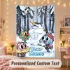 Custom Personalized Tapestry,Amazing World of Gumball Print Custom Name Text Wall Art Hanging for Bedroom