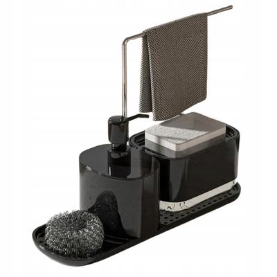 Kitchen Organizer Set Soap Dispenser for Dishwashing Liquid with Pump