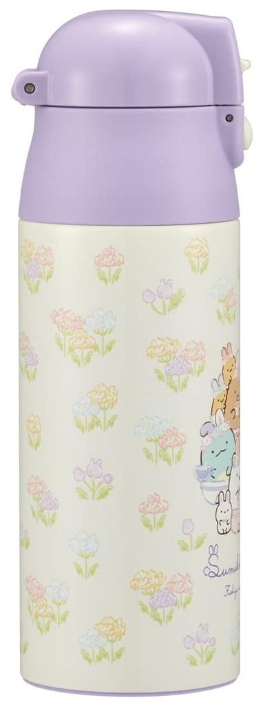 Skater Sumikkogurashi Rabbit Garden Isolierter Edelstahl-Wasserbecher, 360ml, Flasche, SDPC4-A
