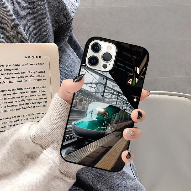 

Bullet Train Series Shinkansen Phone Case For iPhone 17 Air 16 15 14 plus 11 12 13 Pro Max coque Cover Shell iPhone 11pro max