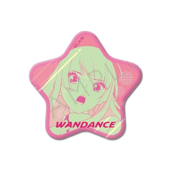 TV Anime One Dance Hikari Wanta Star-Shaped Can Badge (Approximate. 60mm square, tin)