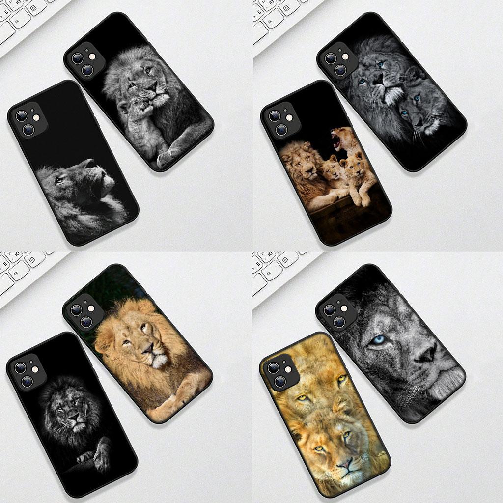 Animal Lion Art Casing Phone Cover for Samsung Galaxy S25 S24 S23 FE Plus Ultra S7 Edge A16 A15 5G s25+ Soft Case