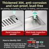 Embedded Flush Installation Bathroom Floor Drain Rectangular Drain