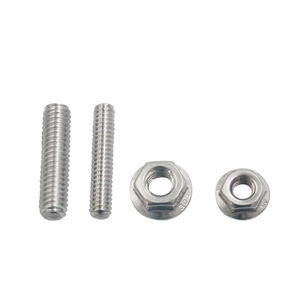 SBC OIL PAN STUD KIT BOLTS STAINLESS STEEL KIT Replacement for CHEVY 283 327 350 400 SMALL BLOCK