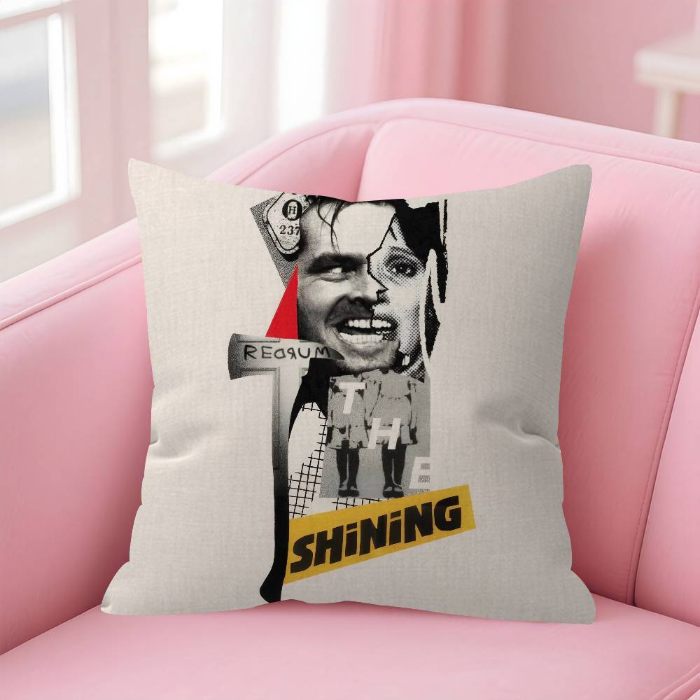 Horror Movies The Shinings 45*45Cm Cushion Cover Pillow Cover Decor Pillowcase Home Pillowcase For Couch Pillow