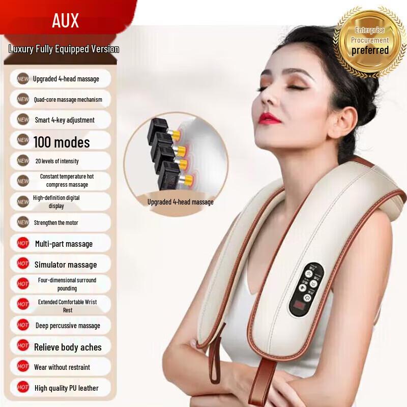 Aux Multi-function Shoulder Neck Massager Shawl