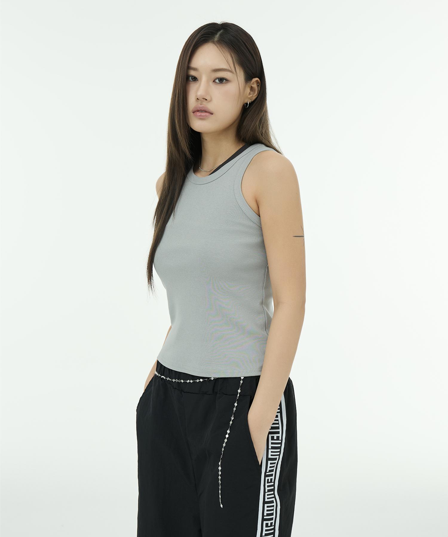 Mutlet Basic Layering Sleeveless - Any Gray