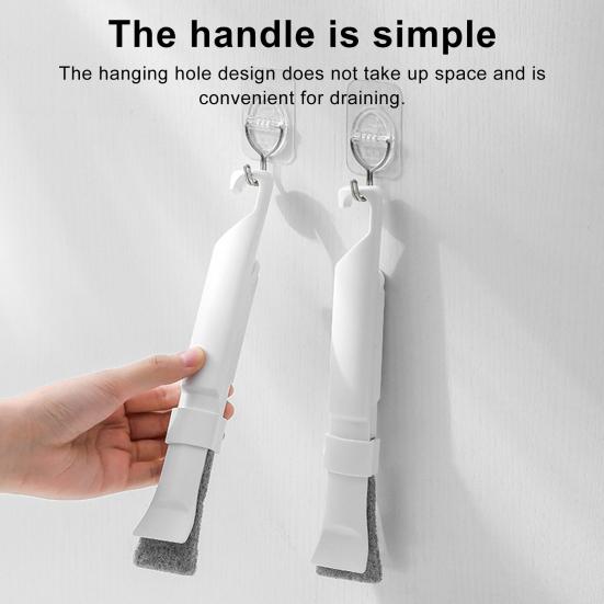 Cleaning Brush Shovel with 10 Replacement Cloth Remove Dirt Easily Multifunctional Corner Stain