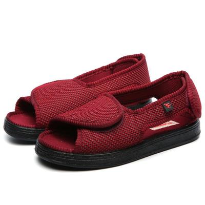 Φαρδιά Ρυθμιζόμενα Παπούτσια Άνεσης με Velcro Μεγάλου Μεγέθους για Πρησμένα, Οιδηματώδη, Διαβητικά και Παραμορφωμένα Πόδια