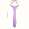 1Pc Professional Purple Portable Facial Hair Removal Tool for Forehead, Chin and Cheeks
