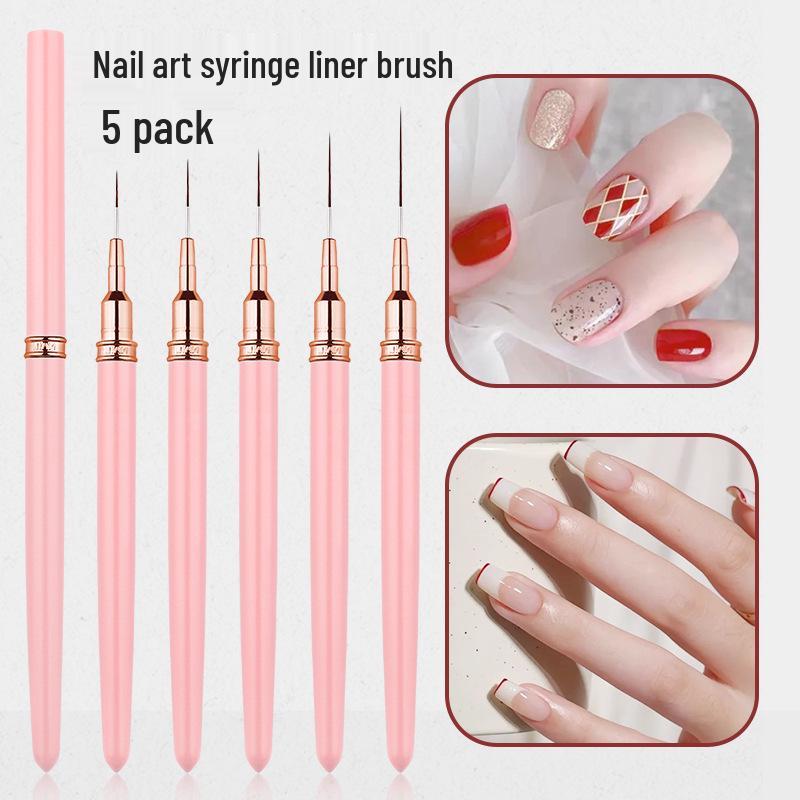 

Ultra-Fine Nail Art Liner and Carving Pen 5-Piece Set