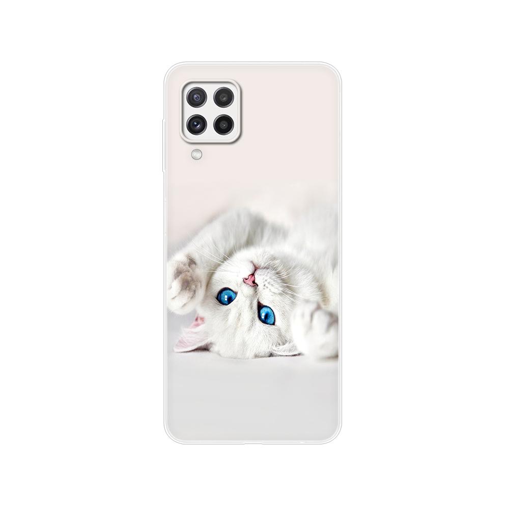 Do Samsung A22 etui tylna obudowa telefonu do Samsung Galaxy A22 A22S 5G 4G GalaxyA22 A 22 zderzak miękkie etui silikonowe Tpu Funda Bag