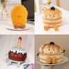 Pancake Chocolate Cake Story Plush Toy Soft Fruit Shaped Gift For Kids And Collectors