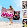 Drama N-Nana Anime Microfiber Blanket Quick Drying Beach Towels Oversized Printing Super Absorbent Pool Towel Blanket