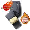 Men's Ultrasonic Lambskin Winter Casual Pants: Waterproof, Windproof, Velvet-Lined, Cold-Resistant, Plus-Size.