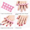 10/20Pcs Foam Toe and Finger Separators Mess-Free Nail Polish Application Toe Spacers, Manicure & Pedicure Essential Tools