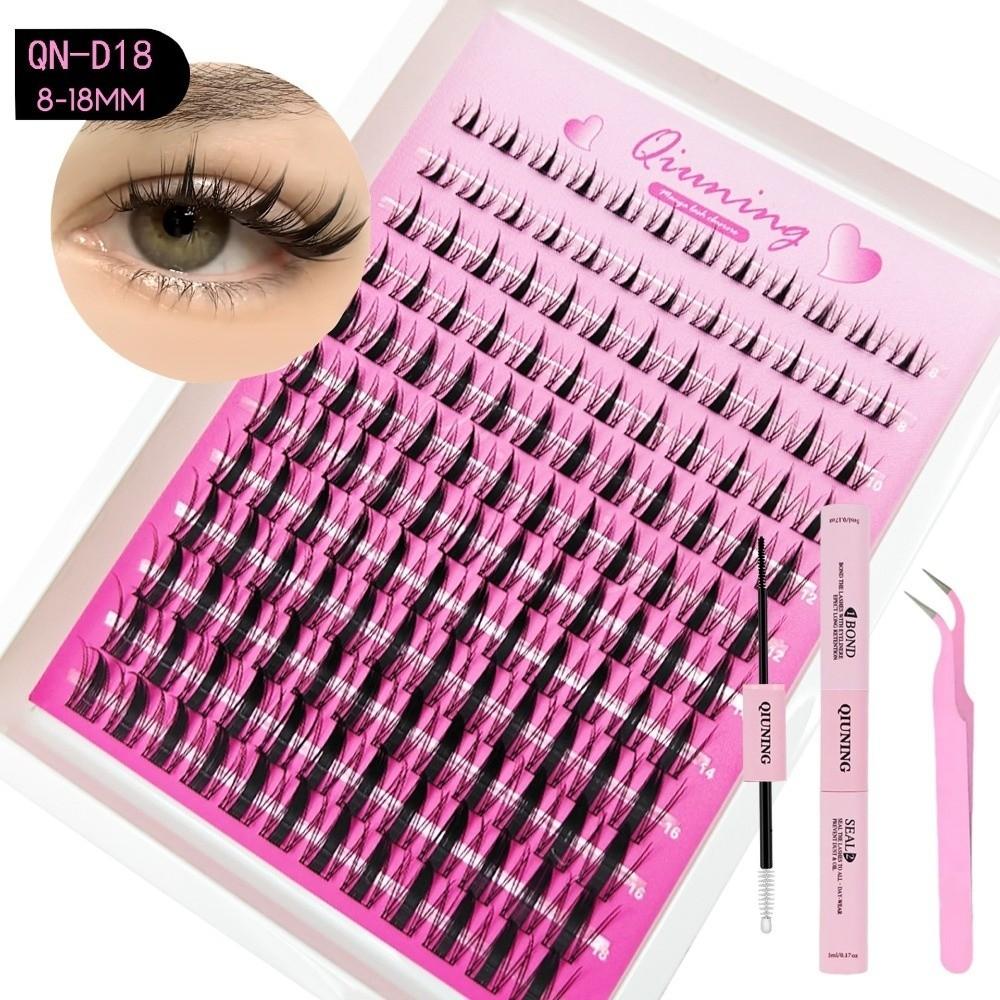 Natural Anime Look Fake Eyelash Set 8-18mm DIY Grafting Eyelashes  DIY Eyelashes Makeup