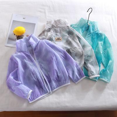 Children's Sun Protection Clothing Summer Wear Thin Summer Quick Drying Sun Protection Clothing