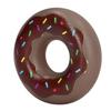 Fidget Toy Magnetic Anxiety Pressure Relieving Doughnut Fidget Slider for Adults Kids Brown