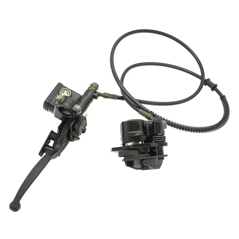 43mm Left Hydraulic Brake Master Caliper Rear Hand Hydraulic Disc Brake Assembly For Most Dirt Bikes ATV Quad 110cc 125cc 140cc