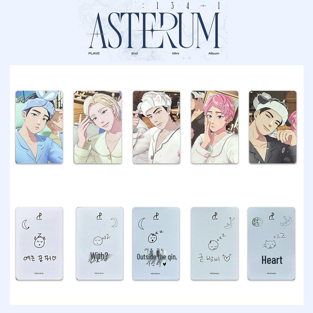 PLAVE Boy Group's New Album "Asterum: 134-1" - Nam Yejun Random Photocard Album.
