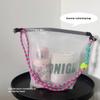 Large Capacity Drawstring Shower Storage Bag Portable Beach Swimming Toiletry Bath Cosmetic Makeup Bag