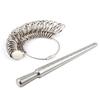 Silver Ring-sizer Gauge Tool Finger Sizing Measuring Stick