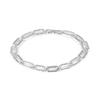 Bracelet - LUXENTER - Asgoth - Cubic Zirconia - Rhodium Finish - 18 Cm