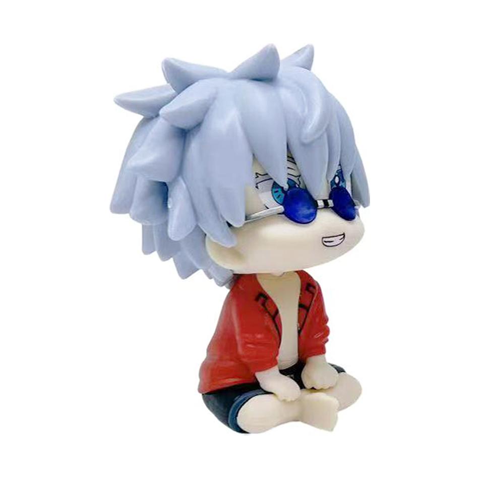 Anime Jujutsu Kaisen Figure Suguru Geto look up Action Figure Satoru Gojo figure Q edition Collection statue Model Boys Gifts