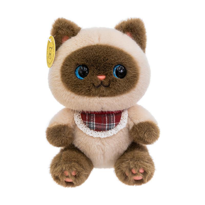 Cat Plush Toy With Soft Short Pile Fabric Perfect For Kids And Adults