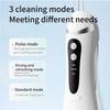 Portable Water Flosser for Teeth Cleaning, 3 Modes, 4 Nozzles, Type-C Rechargeable, IPX7 Waterproof High Pressure Oral Irrigator