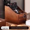 Large Walnut Remote Control Storage Rack for Study/Living Room