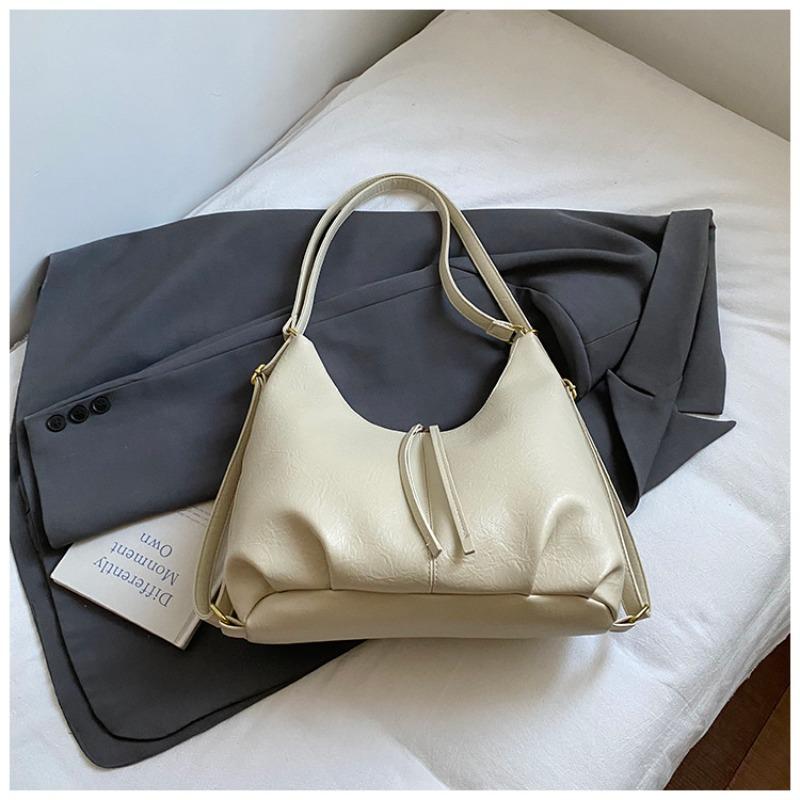 Multi-back fatot bag casual retro large-capacity women's new commuter simple single shoulder popular messenger bag