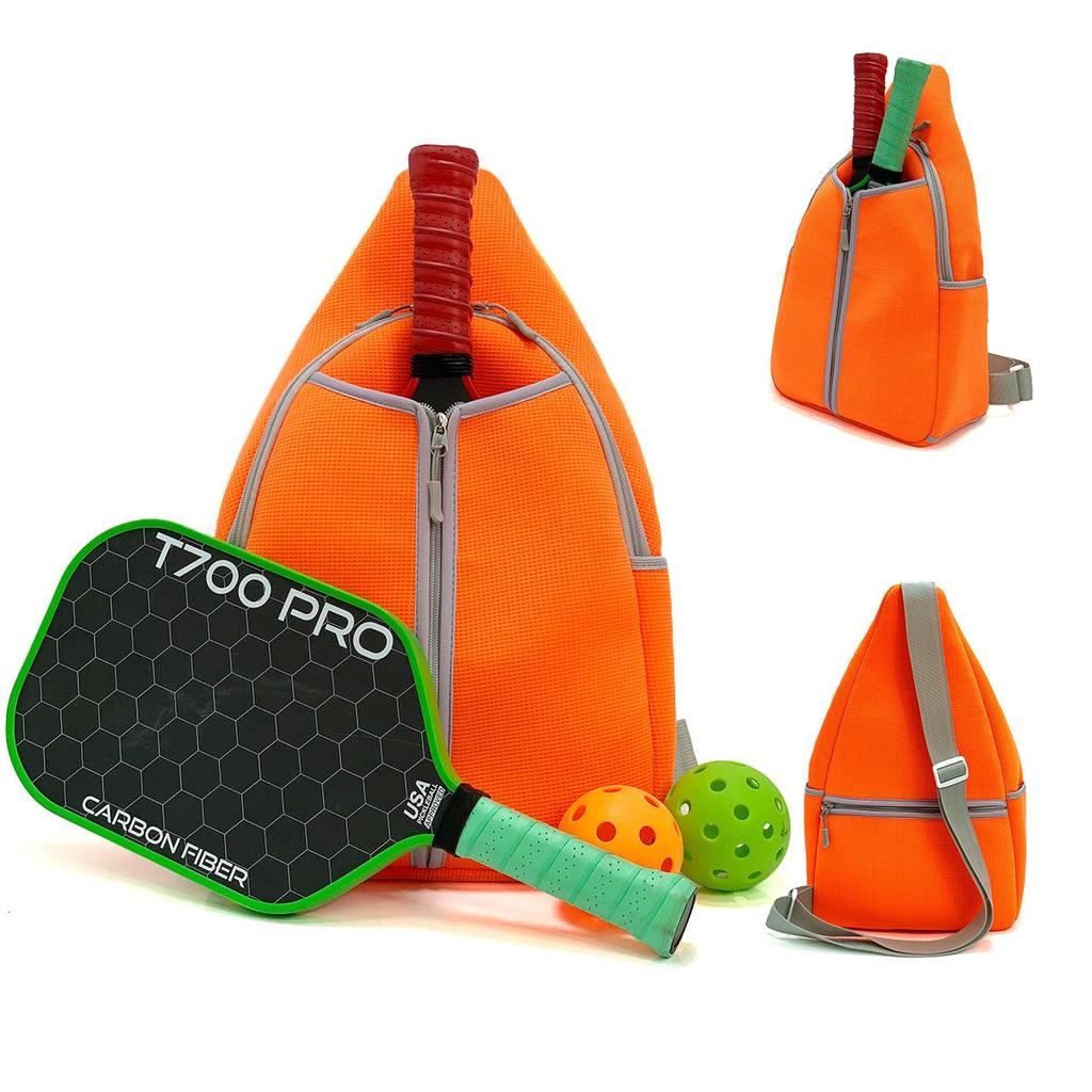 2025 Portable Sports Bag for Badminton, Tennis & Pickleball - Fits 2 Rackets, Handheld, Large-Capacity, Down Cotton