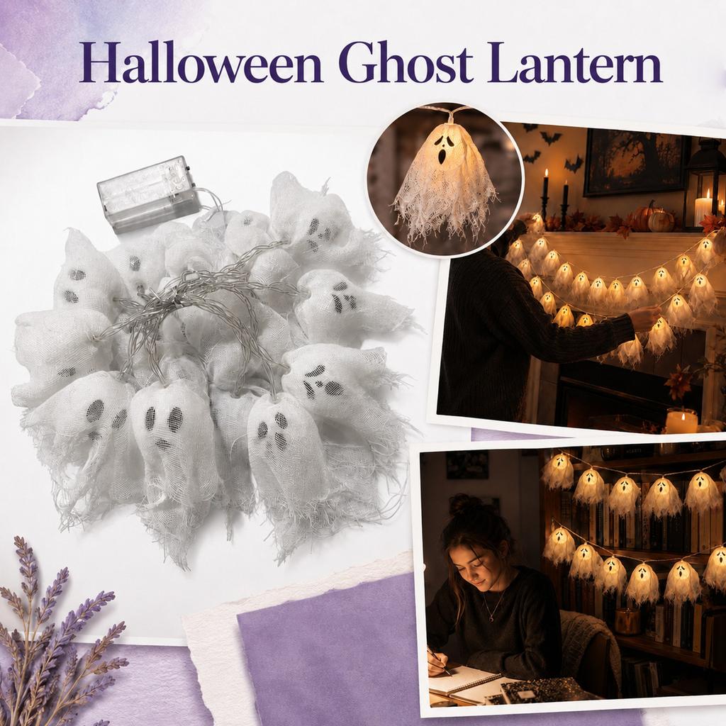 Halloween Decoration String Lights Funny Party Decor