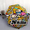 Personalized Name B-Brawl Stars Print Umbrella - Automatic Open/Close, Eight-Rib Durable Frame, Automatic Folding Umbrella