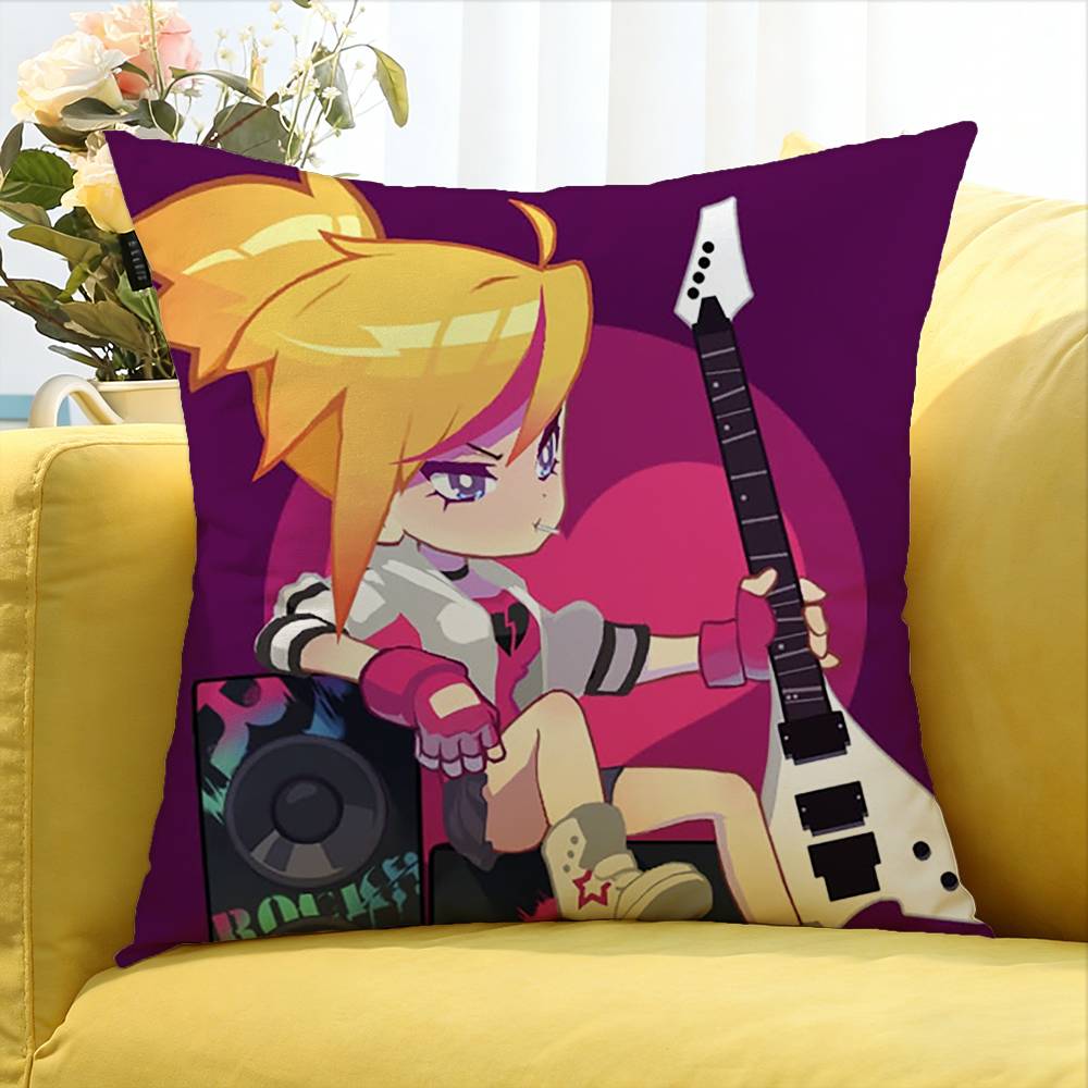Game Marija Rin Muse Dash   Various Sizes Square Pillow Case For Car Home Bedchamber Decor