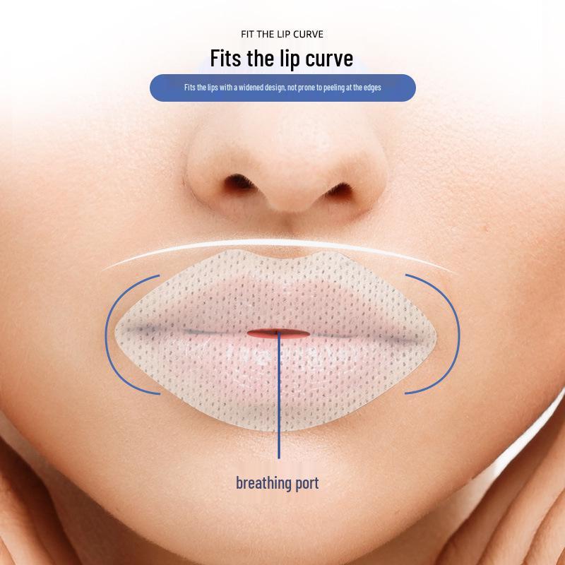Soft, Skin-Friendly Anti-Mouth Opening Patch for Adults & Children - Nighttime Use