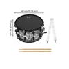 14 X 8 Inch Snare Drum 10 Lugs Percussion Instrument Drumsticks Included