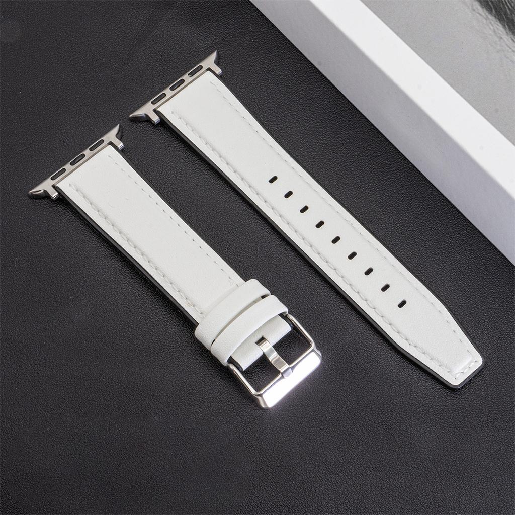 Leather Strap for Apple Watch Band 44mm 49mm 45mm 46mm 42mm 40mm 41mm Sport Bracelet Correa IWatch Series Ultra 10-9-8-7-6-5-SE
