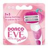 DORCO EVE Sweetie Women's Razor Blade Refills, 2 Cartridges, Made in Korea