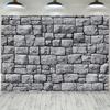 1 Piece, 2D Flat, Medieval Castle Stone Wall Background - Brick Design, Suitable for Birthday Party Decorations, Wsj