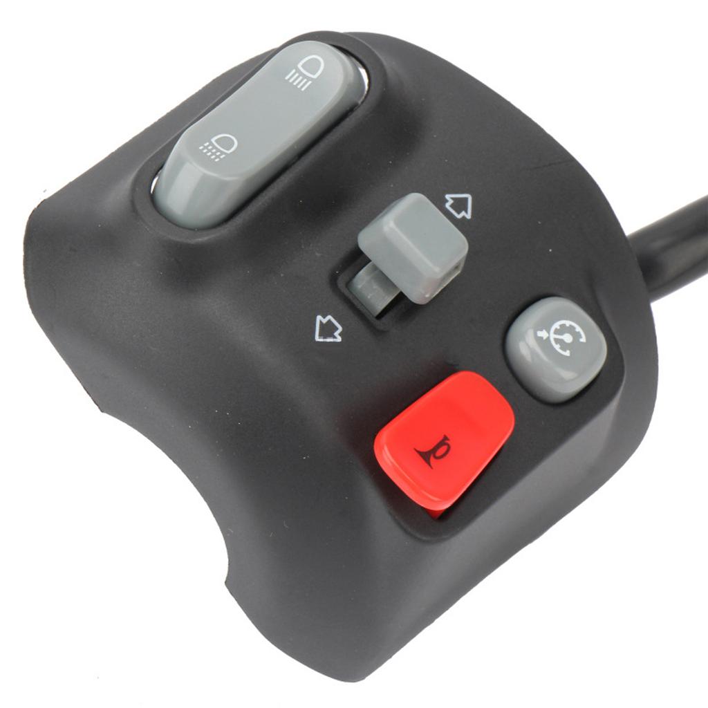 ABS Electric Scooter Throttle Switch Stable Temperature Performances Electric Scooter Handle Switches for City Road