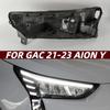 Compatible Black Headlight Rear Cover for GAC Aion Y (2021-2023)