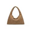 Matte Woven Women's Bag, Versatile Texture, Single-shoulder Underarm Bag, Large-capacity Commuting Tote Bag
