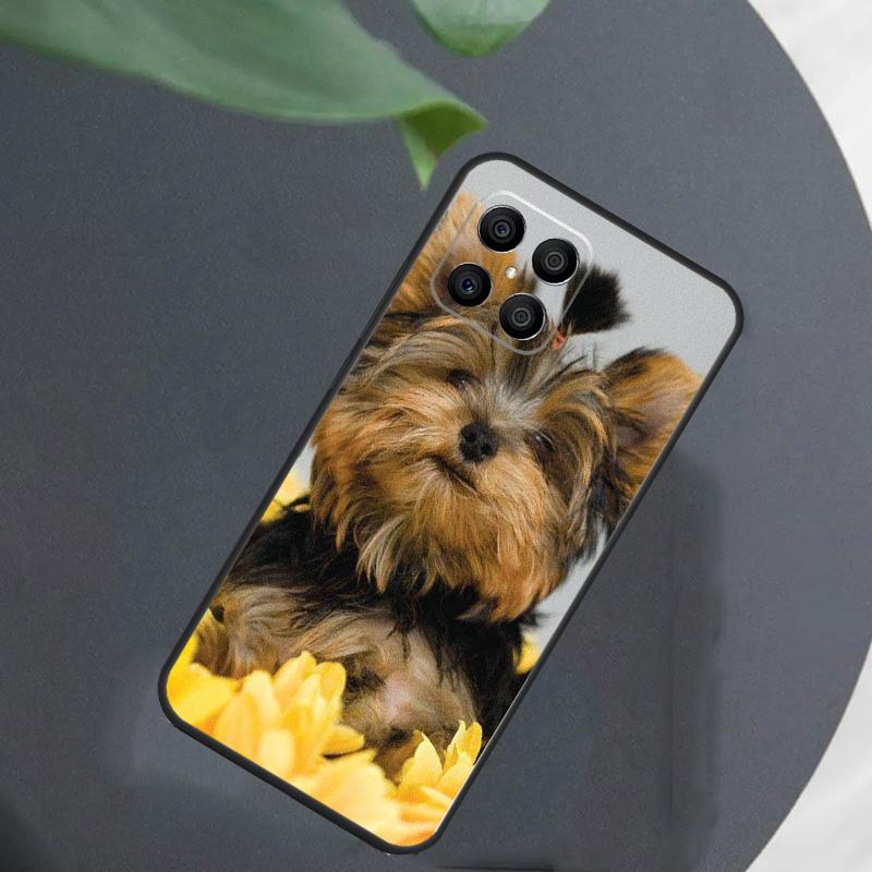 Mini Yorkshire Terrier For Honor Magic 7 Lite 6 8 Case For Honor 200 400 Pro 90 70 50 X8c X8b X9a X9b X9c X9d Win RT